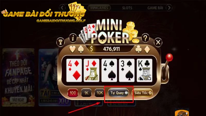 Thông tin về game Mini Poker