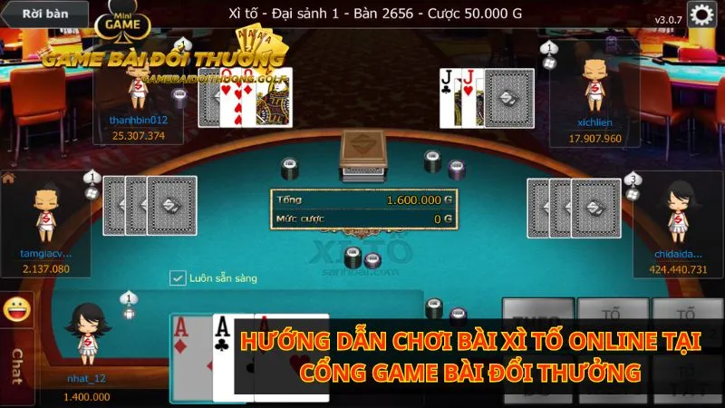 Hướng dẫn chi tiết cách chơi bài Xì Tố online tại cổng game bài đổi thưởng